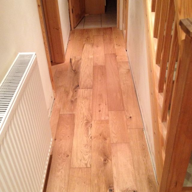 125mm brushed and oiled engineered floor